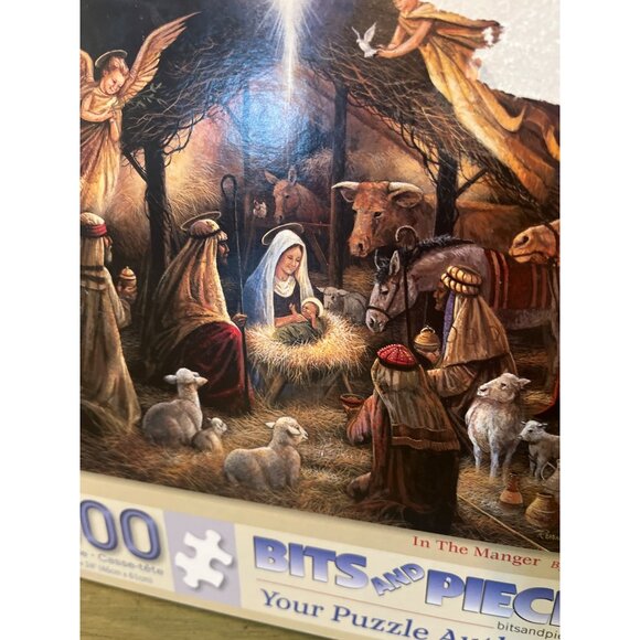 Nativity Scene 500-Piece Jigsaw Puzzle By Bits And Pieces - Picture 4 of 7